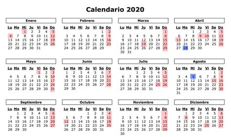 En este calendario sólo se muestra información de aquellas localidades en. CALENDARIO JULIANO 2020 PARA IMPRIMIR - Calendario 2019
