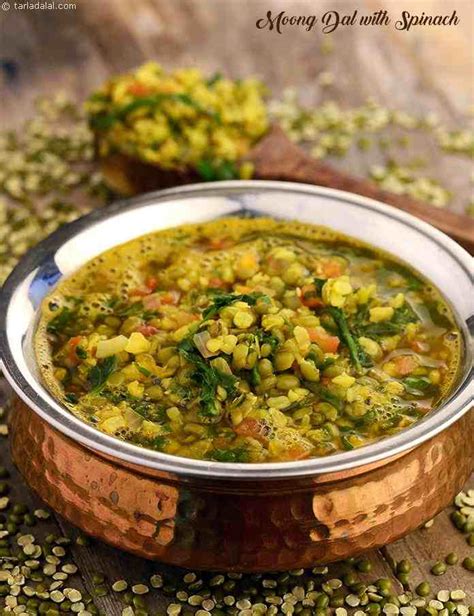 Moong Dal With Spinach Recipe By Tarla Dalal 1371