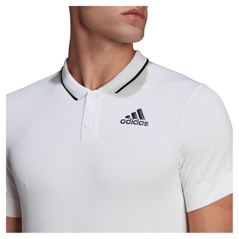 Adidas Men`s Freelift Tennis Polo Shirt White