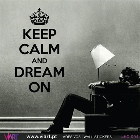 Keep Calm And Dream On Wall Stickers Vinyl Decoration Viart