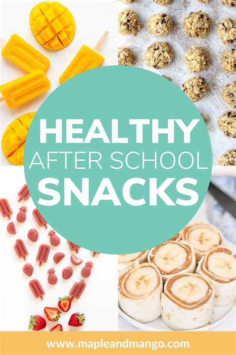 Healthy After School Snacks For Kids | Maple + Mango | Snacks, After school snacks, School snacks