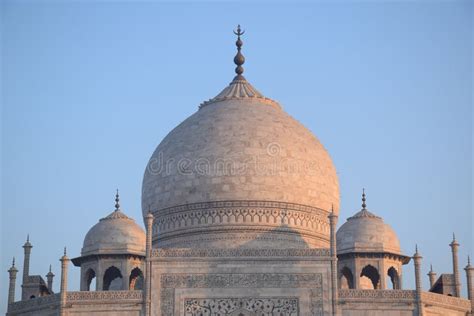 Taj Mahal Roof Stock Photo Image Of Agra Minaret Edifice 2721724