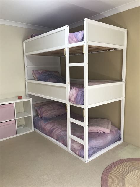 ikea kura bunk triple bunk bunk bed designs bunk beds for girls room bunk beds