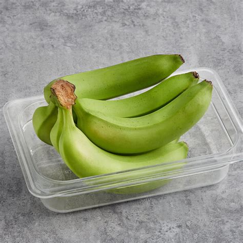 Fresh Green Cooking Bananas 40 Lb