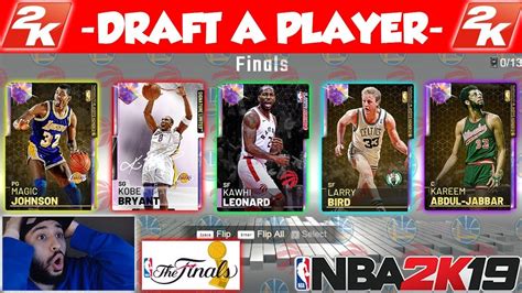 Nba 2k19 Draft Nba Finals Edition With The New Super Juiced Draft In