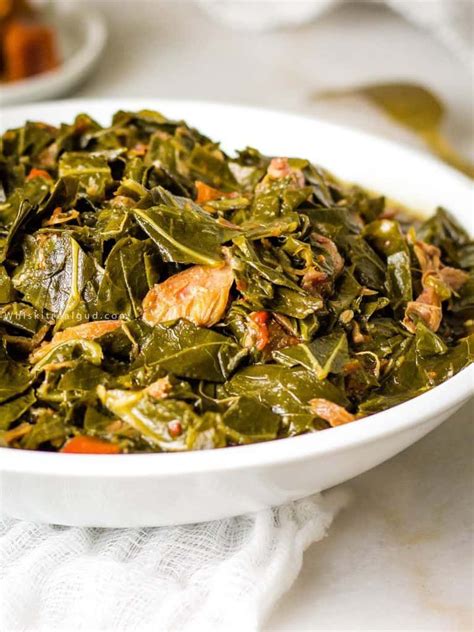 It's an exquisite cuisine that's made with ingredients that many folks might discard. Soul Food Southern Collard Greens Recipe | Recipe | Greens ...