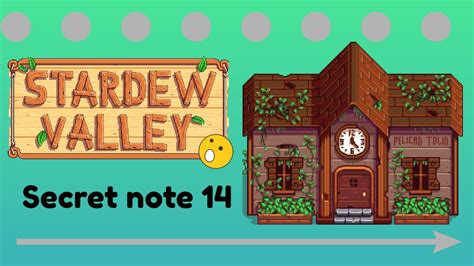 Stardew Valley Secret Note Behind Community Center