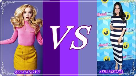 Dove cameron and sofia carson funny and cute moments 1 3. Sofia Carson VS Dove Cameron | Meu Mundo Disney - YouTube