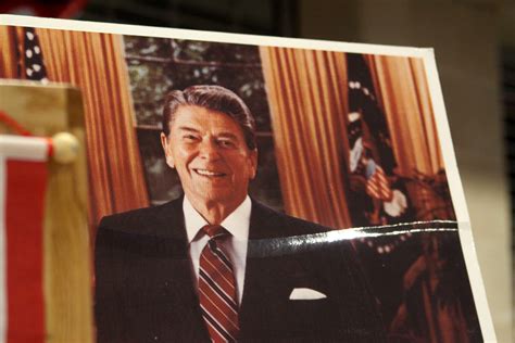Ronald Reagan Portrait Portrait Of Ronald Reagan At A Spag Flickr