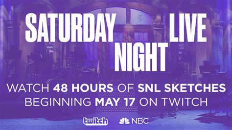 Watch Saturday Night Live Current Preview Snl Comes To Twitch
