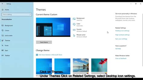 How To Show Desktop Icons In Windows 10 Youtube