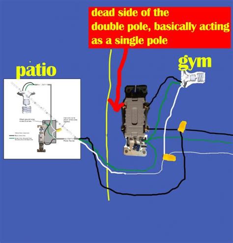 Wiring Double Pole Switch How To Wire Switches Symbols That
