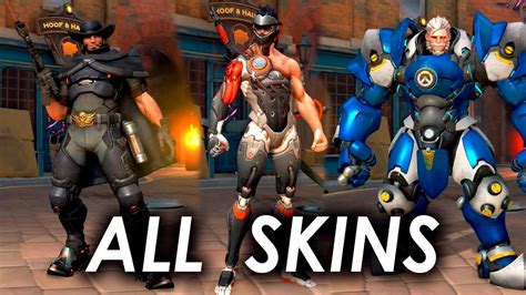 Overwatch Uprising Insurrection Event All Skins Spotlight Blackwatch