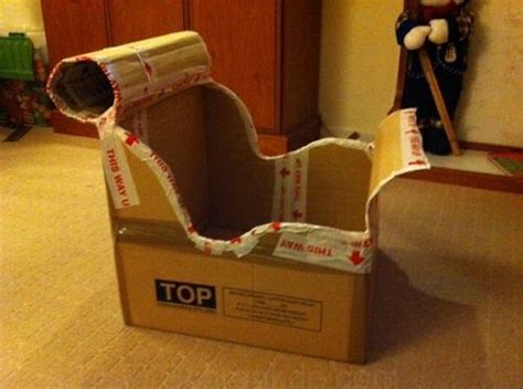 How To Make A Cardboard Santa Sleigh Out Of Decoration Noel Creation
