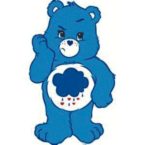 Grumpy Bear Care Bear Cartoons Customized Wall Decal Custom Vinyl
