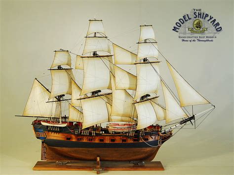 Hms Investigator Wooden Scale Model Ship Star Beam The Model Shipyard