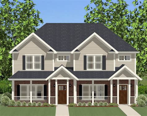 New Top Large Multi Family House Plans, House Plan Narrow Lot