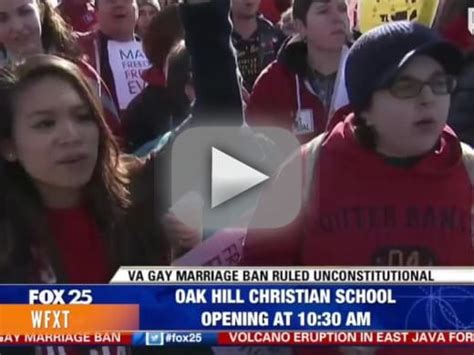 Virginia Gay Marriage Ban Ruled Unconstitutional By Federal Judge The