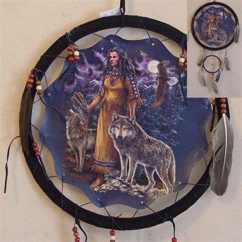 61 Best Images About Wolf Dream Catchers On Pinterest Animal Totems