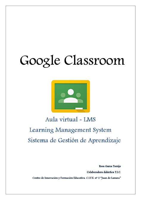 Connect with your classes and do assignments on the go. Google classroom by rosa garza - Issuu