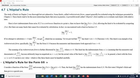 It is important to next we see how to use l'hôpital's rule to compare the growth rates of power, exponential, and logarithmic. Math 2413 Sec 4.7 L'Hopitals Rule (part 1) - YouTube