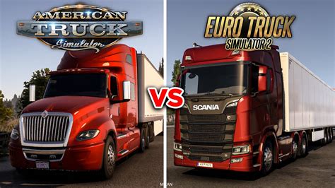 Ets2 Vs Ats Which Is Best Youtube