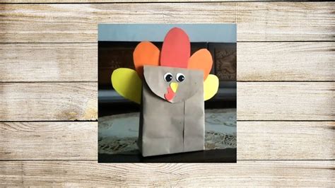 How To Make Paper Bag Turkey Step By Step Diy Thanksgiving Turkey