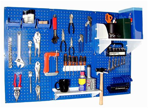 Wall Control Standard Workbench Metal Pegboard Tool Organizer Tools