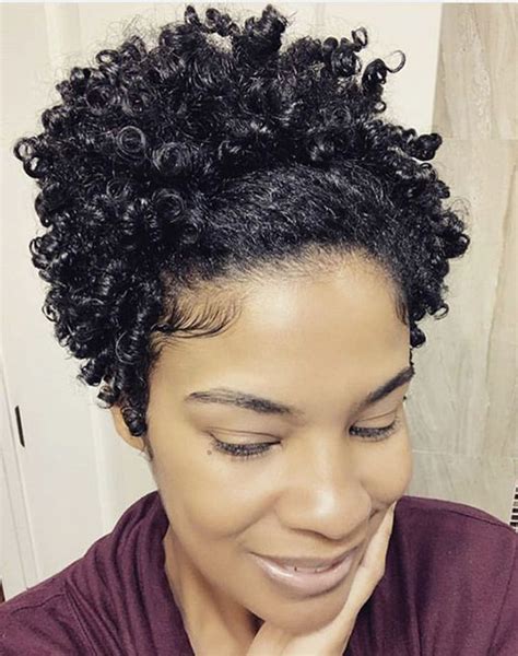 Short Natural Curly Hairstyles For Stylish Black Women