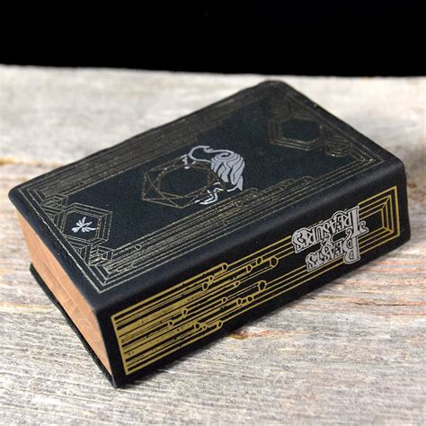 Mini Spellbook Gaming Box Silver Beasts And Golden Treasures