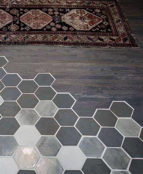 9 Projects To Inspire Hexagon Floor Tile Mercury Mosaics