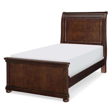 Legacy Classic Classic Canterbury Twin Sleigh Bed In Warm Cherry Finish