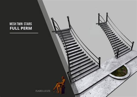 Second Life Marketplace Stairs Full Perm