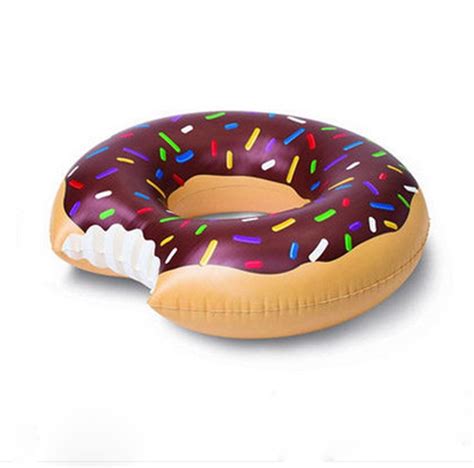 Inflatable Giant Donut Floating Swim Ring Tube Beach Swimming Pool Party 16080301 Schwimmringe