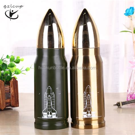 New Bullet Shaped Vacuum Flask Thermos Bottlevacuum Cup Bullet Shaped