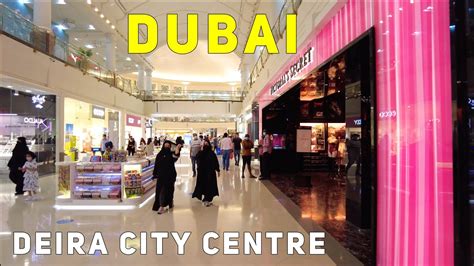 Dubai Deira City Centre Mall Busy Night Out Walk Youtube