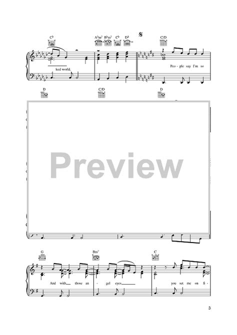 Angel Eyes Home And Away Sheet Music By Wet Wet Wet For Pianovocalchords Sheet Music Now
