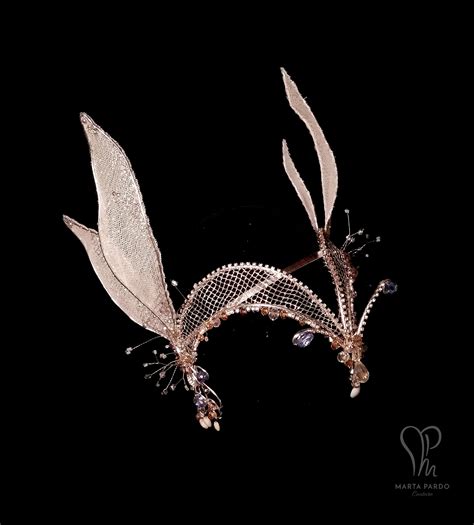 Fairy Headpiece Silver Wings Crystals Glitter Tulle Etsy