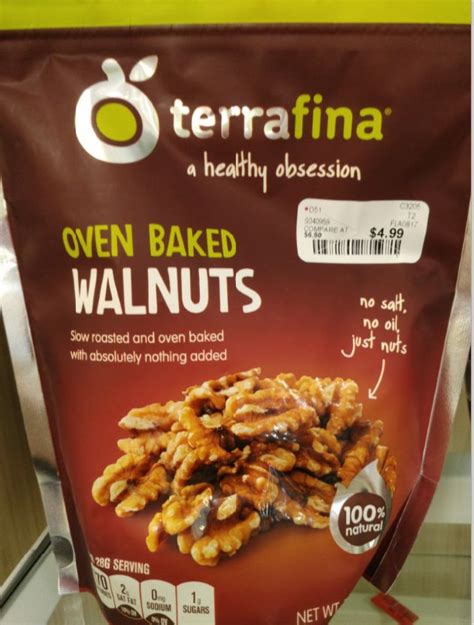 Terrafina Oven Baked Walnuts Oven Baked Nut Snacks Food