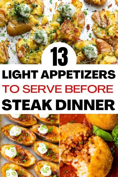 15 Light Appetizers Before Steak Dinner Best Recipes