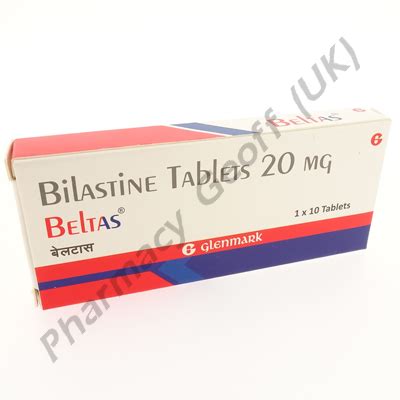 20 adet film kaplı tablet içeren blister ambalajda takdim edilmektedir. Beltas (Bilastine) - 20mg (10 Tablets) :: Allergies ...