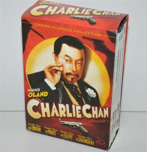 Charlie Chan Collection Vol 1 Dvd 2006 4 Disc Set For Sale