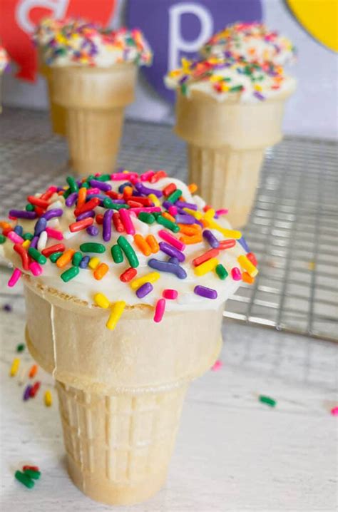 How To Make Ice Cream Cone Cupcakes
