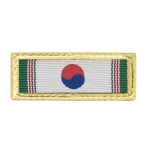 Us Army Korea Presidential Unit Citation With Sta Brite Frame The