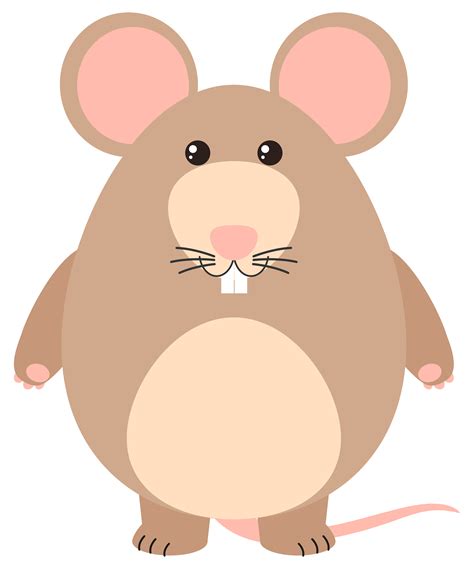 Cute Rat With Happy Face 293117 Vector Art At Vecteezy