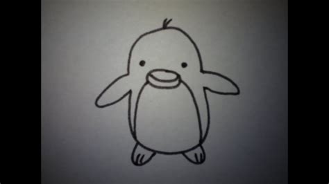 Makkelijk na te maken ook voor kinderen die minder. hoe teken je een pinguïn (makkelijk) (how to draw a ...