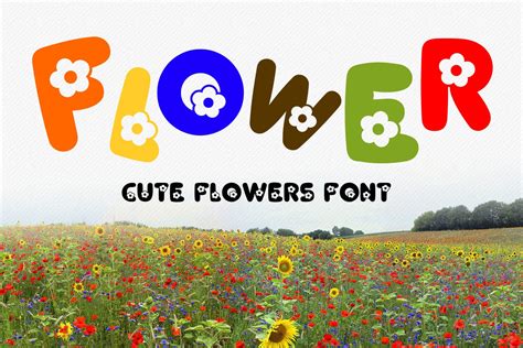 Flower Font Fancy Decorative Alphabet 527570 Summer Font Bundles