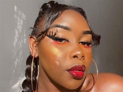 Flame Eyeliner Looks On Instagram