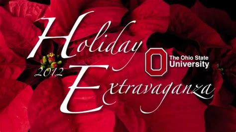 The Ohio State University Holiday Extravaganza 2012 Youtube