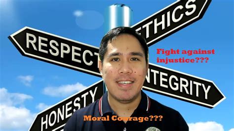Moral Courage Chapter 3 Topic 3 Youtube